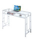 Фото #2 товара Town Square Chrome Desk With Shelf
