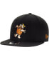 ფოტო #1 პროდუქტის Men's Barney Black The Flintstones 9FIFTY Snapback Hat