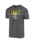 Фото #3 товара Men's Aaron Rodgers Gray Green Bay Packers Smile T-shirt