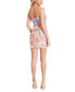 Фото #6 товара Women's Sequined V-Neck Sleeveless Mini Dress