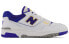 New Balance NB 550 低帮 复古篮球鞋 男女同款 蓝白 / Кроссовки New Balance NB 550 BB550WTN