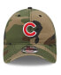 Фото #4 товара Men's Camo Chicago Cubs Woodland Core Classic 9TWENTY Adjustable Hat