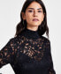 Фото #4 товара Women's Lace Bodycon Dress, Created for Macy's
