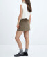 Фото #2 товара Women's Houndstooth Miniskirt