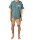 Фото #3 товара Men's Hawaii Sunsets Short Sleeve T-shirt