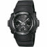 Фото #1 товара Часы наручные Casio G-Shock AWG-M100B-1AER Чёрные Ø 46 мм