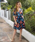 Фото #4 товара Print Knee Length Elbow Sleeve Dress