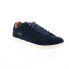 Фото #2 товара Gola Equipe Suede CMA495 Mens Blue Suede Lace Up Lifestyle Sneakers Shoes 11
