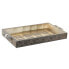 Фото #1 товара HOME DECOR Metal Wood 36x22x4 cm Tray