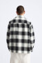 Check flannel shirt