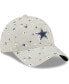 Фото #4 товара Women's Gray Dallas Cowboys Floral 9TWENTY Adjustable Hat