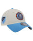 Фото #1 товара Men's White New York City FC 2024 Kick Off Collection 9TWENTY Adjustable Hat