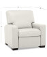 Фото #17 товара Ennia 36" Leather Pushback Recliner, Created for Macy's