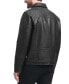 ფოტო #2 პროდუქტის Men's Faux Leather Zip-Front Jacket