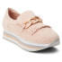 Фото #2 товара COCONUTS by Matisse Bess Perforated Platform Loafers Womens Pink BESS-688