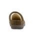 ფოტო #5 პროდუქტის Women's Microsuede Puffer Comfort Hoodback Slippers