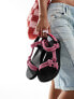 Arizona Loves Trekky rope sandals in pink