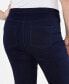 ფოტო #7 პროდუქტის Plus Size Mid Rise Straight-Leg Pull-On Jeans, Created for Macy's