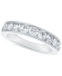 ფოტო #1 პროდუქტის Diamond Channel Set Band (1/2 ct. t.w.) in 14k White Gold