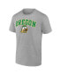 Men's Gray Oregon Ducks Campus T-shirt