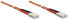 Фото #6 товара Intellinet Fiber Optic Patch Cable - OM2 - SC/SC - 5m - Orange - Duplex - Multimode - 50/125 µm - LSZH - Fibre - Lifetime Warranty - Polybag - 5 m - OM2 - SC - SC