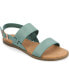 Фото #3 товара Women's Lavine Double Strap Flat Sandals