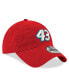 ფოტო #4 პროდუქტის Men's Red Erik Jones Enzyme Washed 9Twenty Adjustable Hat