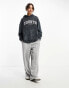 Фото #1 товара 4th & reckless Fourth acid wash hoodie in navy