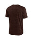 Фото #4 товара Men's Brown San Diego Padres Wordmark Velocity Performance T-shirt