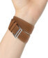 Фото #5 товара Unisex Air 4 Brown Leather Double Wrap Strap