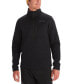 Фото #1 товара Mens Drop Line 1/2 Zip Sweater Fleece Jacket