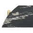 Вспомогательный стол DKD Home Decor Чёрный Позолоченный Мрамор Железо (81 x 81 x 44 cm)