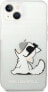 Karl Lagerfeld Etui Karl Lagerfeld KLHCP14MCFNRC Apple iPhone 14 Plus hardcase przeźroczysty/transparent Choupette Fun