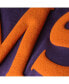 Фото #3 товара Women's Purple Clemson Tigers Ombre Long Sleeve Dip-Dyed T-shirt