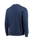 Фото #4 товара Men's Navy Chicago Bears Pocket Pullover Sweater