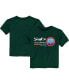 ფოტო #1 პროდუქტის Toddler Boys and Girls Hunter Green Colorado Rockies City Connect Graphic T-shirt