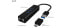Фото #4 товара ICY BOX IB-HUB1419-LAN - USB 3.2 Gen 1 (3.1 Gen 1) Type-A - 10,100,1000 Mbit/s - IEEE 802.1Q - IEEE 802.1p - IEEE 802.3 - IEEE 802.3az - IEEE 802.3u - IEEE 802.3x - Black - RJ-45 - USB 3.2 Gen 1 (3.1 Gen 1) Type-A - Aluminium