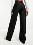 Фото #5 товара ASOS DESIGN premium stretch tailored trouser in mono pinstripe