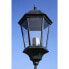 Фото #8 товара Уличное освещение vidaXL Садовый Фонарь 230 см, 2 Лампы, Dunkelgrün / Schwarz, IP44