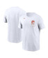 ფოტო #1 პროდუქტის Men's White San Francisco Giants Team City Connect Wordmark T-shirt