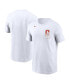 Фото #1 товара Men's White San Francisco Giants Team City Connect Wordmark T-shirt