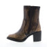 Фото #3 товара Fly London Becy BECY097FLY-001 Womens Brown Leather Casual Dress Boots