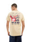 Фото #1 товара Nike chef backprint t-shirt in tan