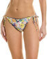 Фото #1 товара Shoshanna Lettuce String Bikini Bottom Women's Yellow Xs