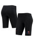 ფოტო #1 პროდუქტის Women's Black Florida Gators Essential Tri-Blend Bike Shorts