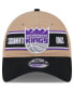 ფოტო #2 პროდუქტის Men's Tan/Black Sacramento Kings 2024 NBA Draft 9TWENTY Adjustable Hat