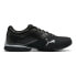 Фото #1 товара Puma Tazon 6 FM 18987303 Mens Black Leather Lace Up Athletic Running Shoes