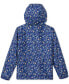 Big Girls Pixel Grabber Reversible Hooded Jacket