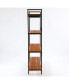 Фото #10 товара Стеллаж для книг Luxen Home 66.5" Height 4-Tier Wood Etagere