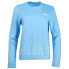 Фото #1 товара Puma High Waistband Crew Neck Sweatshirt Womens Blue 53964012